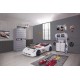 Ferrari White Car bed - Kids room