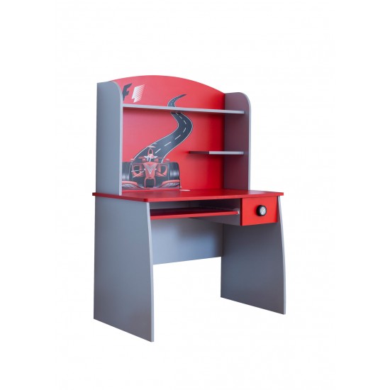 Formula Red Car bed kids room