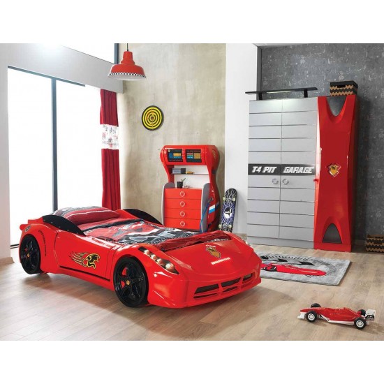 Ferrari Car Bed - Kids Room