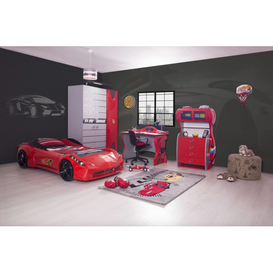 Ferrari Car Bed - Kids Room