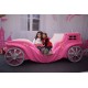 Princess carriage girls bed – pretty girl beds for kids room