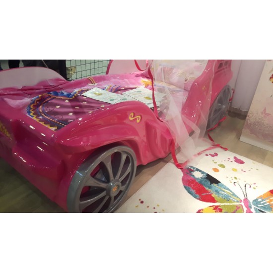 Princess carriage girls bed – pretty girl beds for kids room