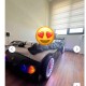 GT1 Black Race Car Bed for Kids