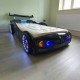 GT1 Black Race Car Bed for Kids