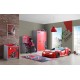 Formula Red Car bed kids room